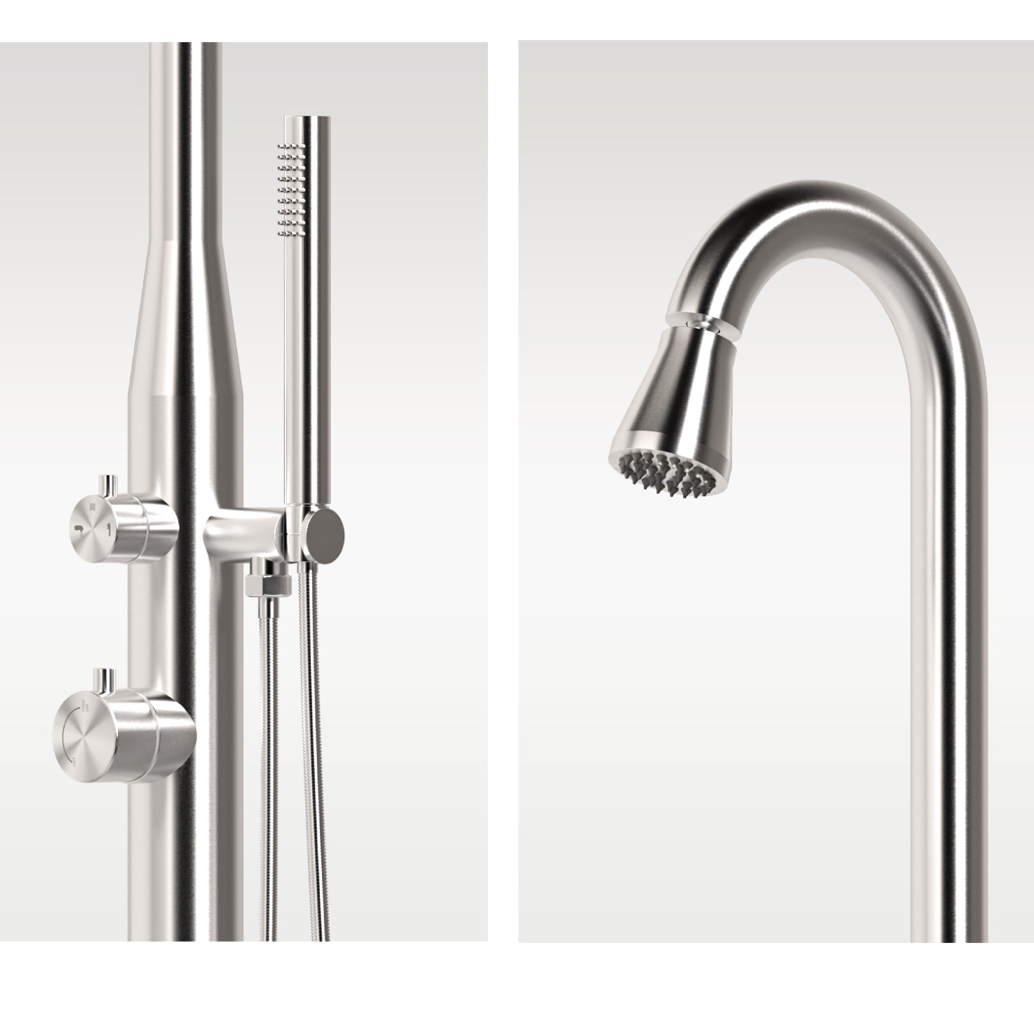 Doccia Inox Sined Stintino Eleganza e Durata Per Il Tuo Spazio