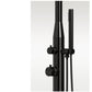 Doccia Esterna Nera In Acciaio Inox Aisi 316l Design Elegante e Resistente Con Acqua Calda e Fredda Acquista Ora Con Spedizione Veloce e Garanzia Postvendita