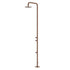 chuveiro exterior para telhado em ouro rosa inox 316L, elegância e resistência