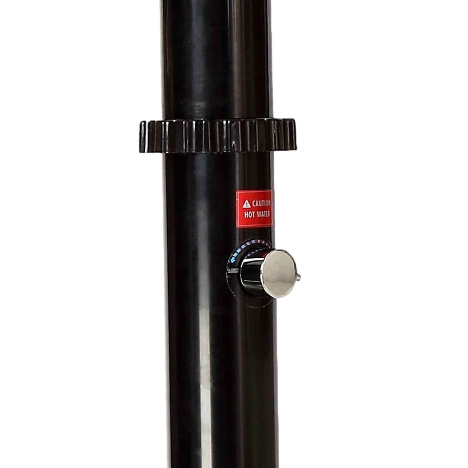 Doccia Solare Nera Pvc 18l Design Elegante e Resistente