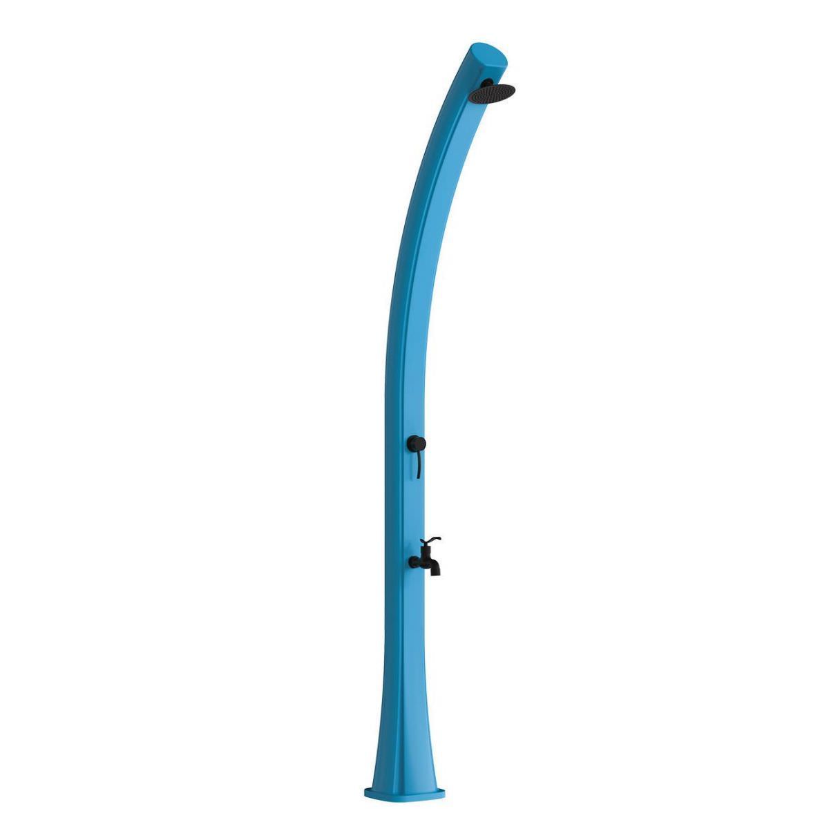 Doccia Solare Blu Rio Design Elegante Materiali Resistenti Acquisto Sicuro