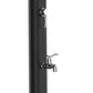 Doccia Solare Nera Rio Design Elegante Materiali Resistenti Acquisto Sicuro