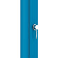 Doccia Solare Rio Xxl Blu Design Elegante Materiali Resistenti Riscaldamento Ecologico Acquista Ora Per Un Giardino Moderno e Funzionale