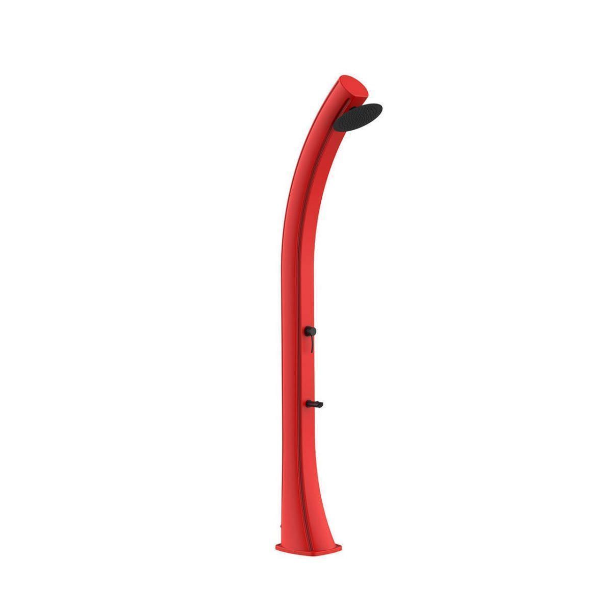 Doccia Solare Rossa Rio Xxl Design Elegante Materiali Resist