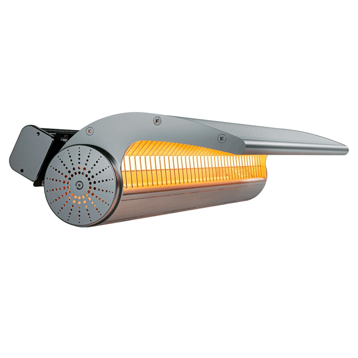 Riscaldatore a Parete 2000w Con Schermo Riflettente e Telecomando