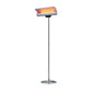 Riscaldatore Infrarossi Curvo 2000w Su Piantana Con Telecoma