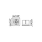 Gingko Orient 1l Qr111 100w Gris
