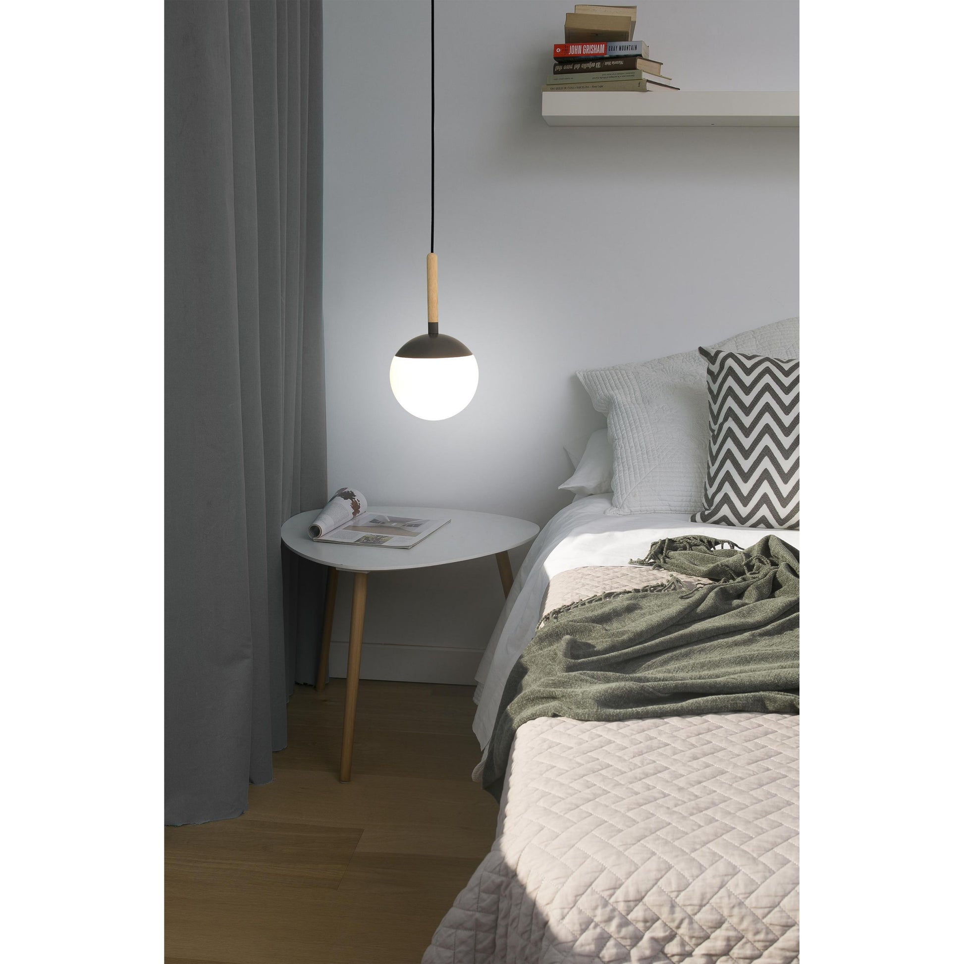 Faro Faro 28376 Lampada Led Per Soffitto Legno e Metallo