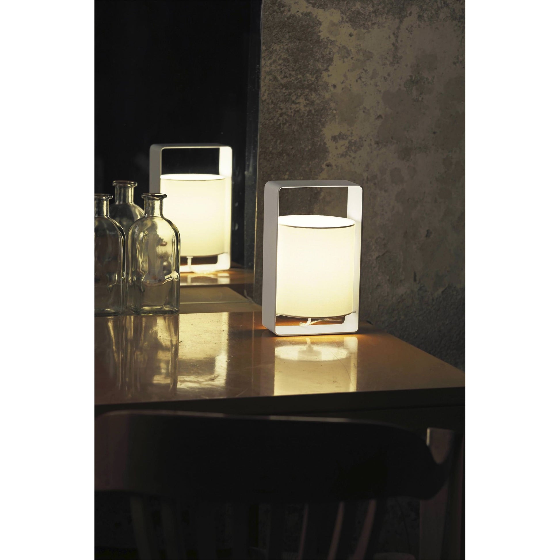 Faro Faro 28380 Lampada Da Tavolo Lulap Colore Bianco