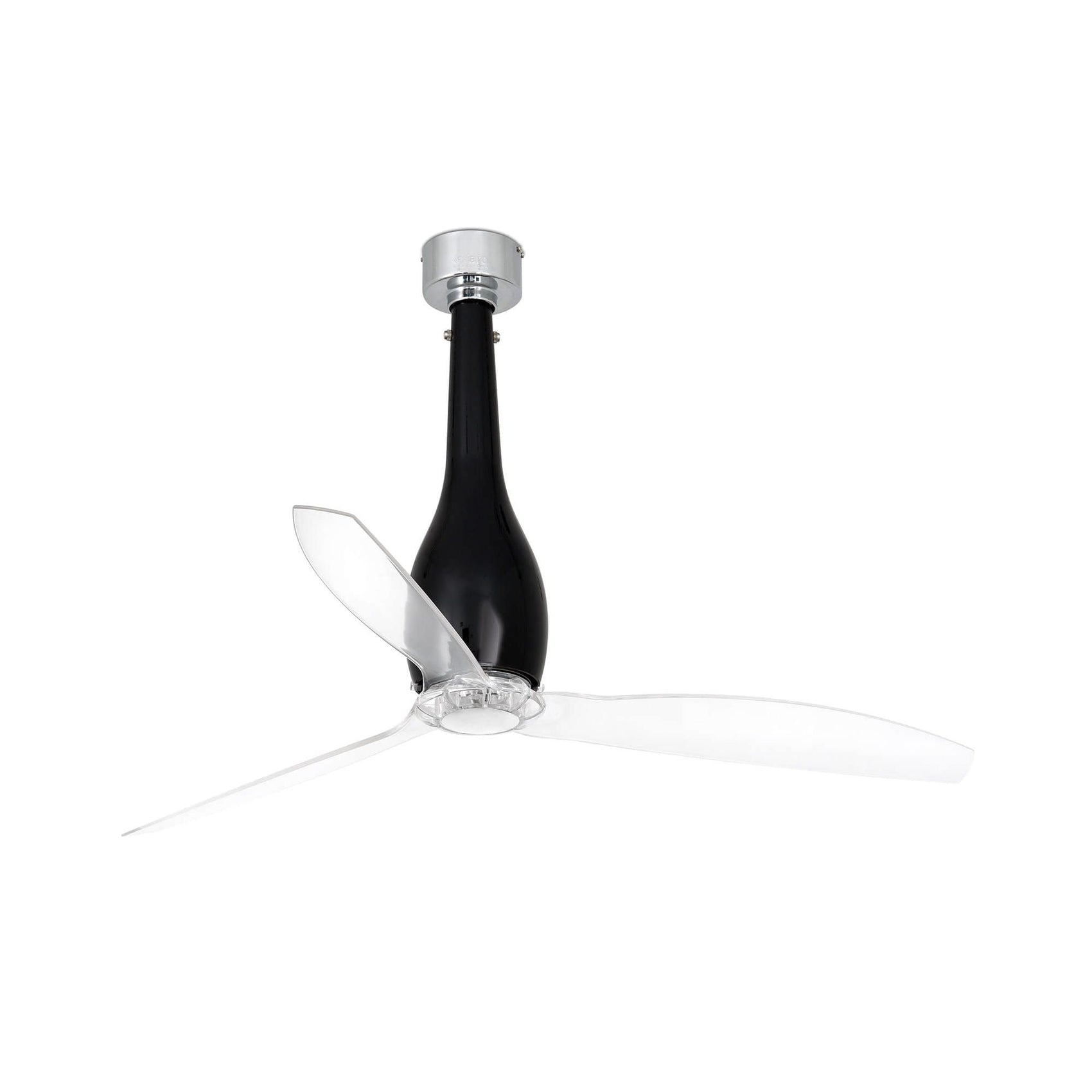 Ventilatore Nero Da Soffitto Senza Luce In Offerta