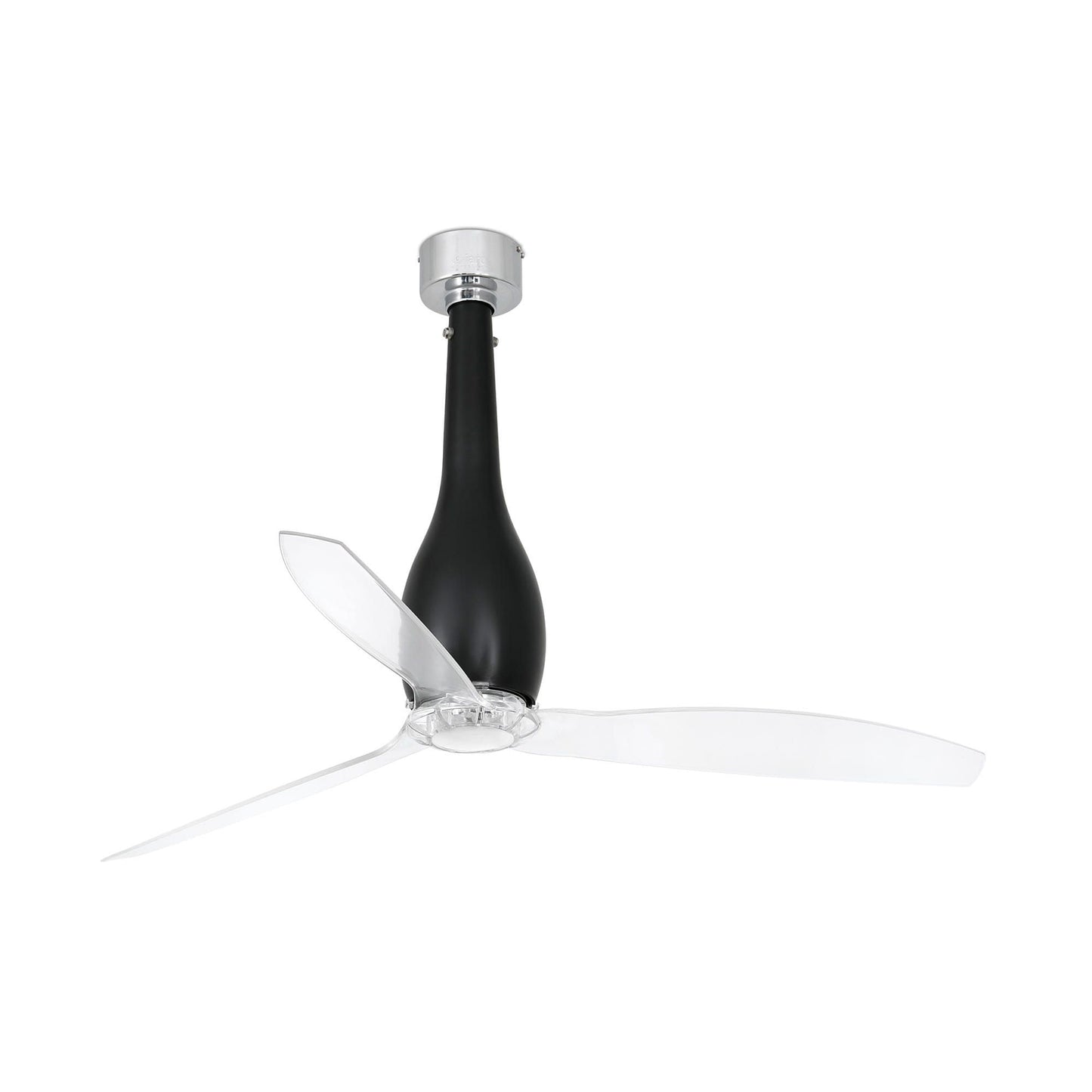 Ventilatore Nero Per Interno Da Soffitto Senza Luce