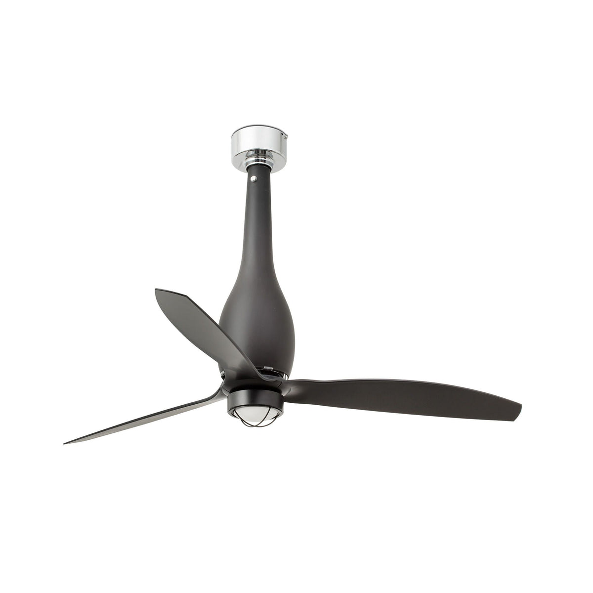ventilatore Eterfan M LED nero opaco inverso 3000K
