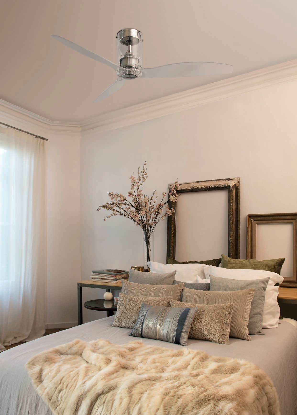 Ventilatore Per Soffitto Senza Luce Con Motore Dc Mini Tube