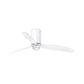 Ventilatore Mini Tube Fan bianco opaco trasparente con luce