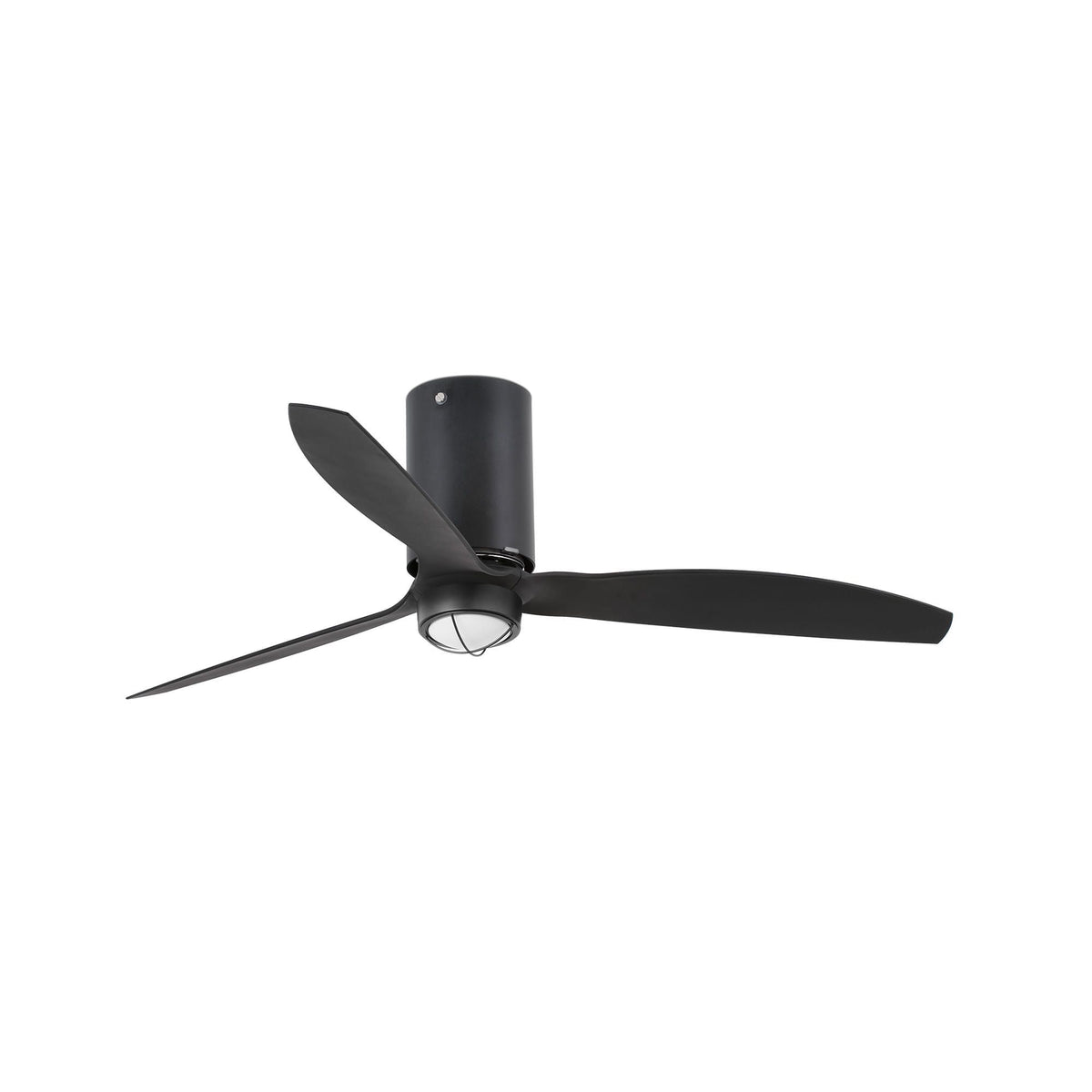 faro mini tube fan M Led nero opaco pale nero opaco luce