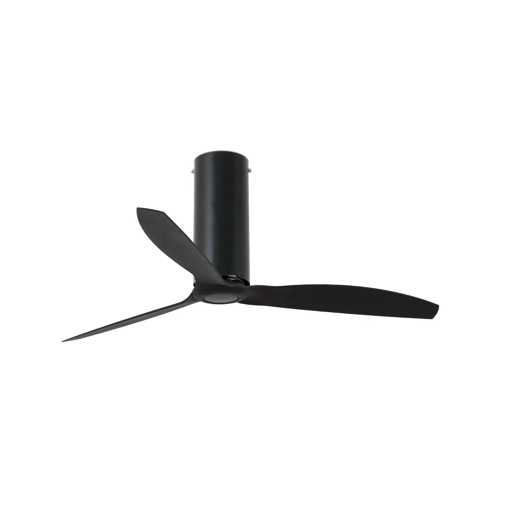 Ventilatore Senza Luce Nero Opaco Tube Fan Con Motore Dc