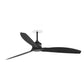 Just fan recessed nero 5 velocita per soffitti inclinati