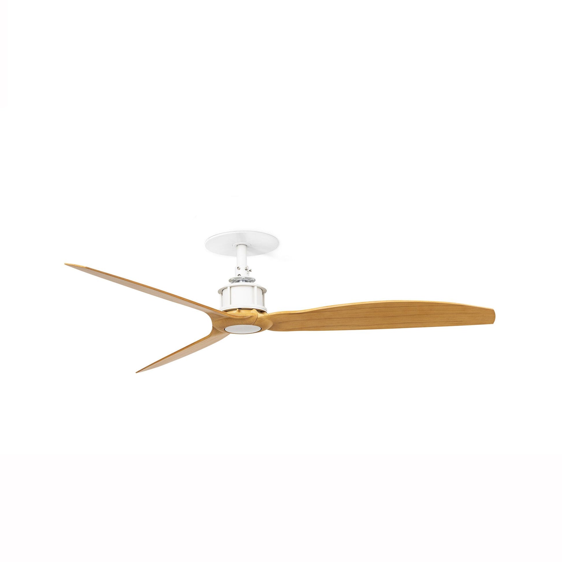 Ventilatore Just Fan Recessed M bianco acero Wall contr nero