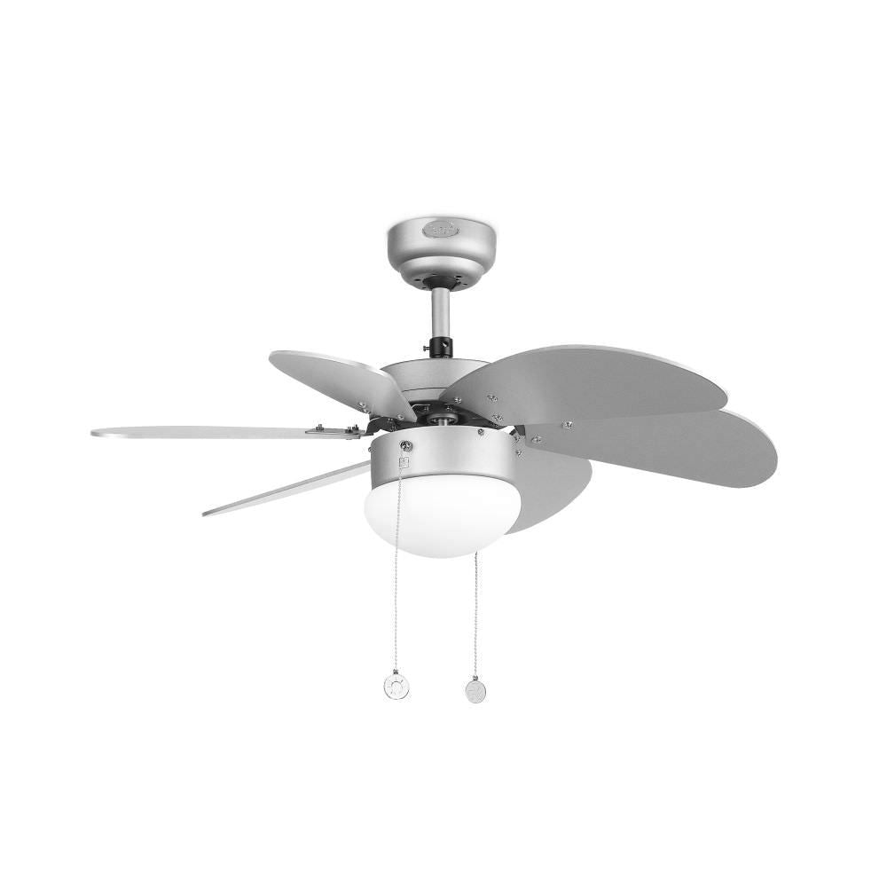 Faro Faro 33186 Grigio Cava Ventilatore Grigio Per Soffitto Con Luce