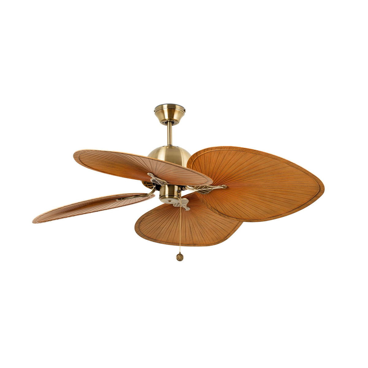 Ventilatore Cuba L oro vecchio marrone con catena
