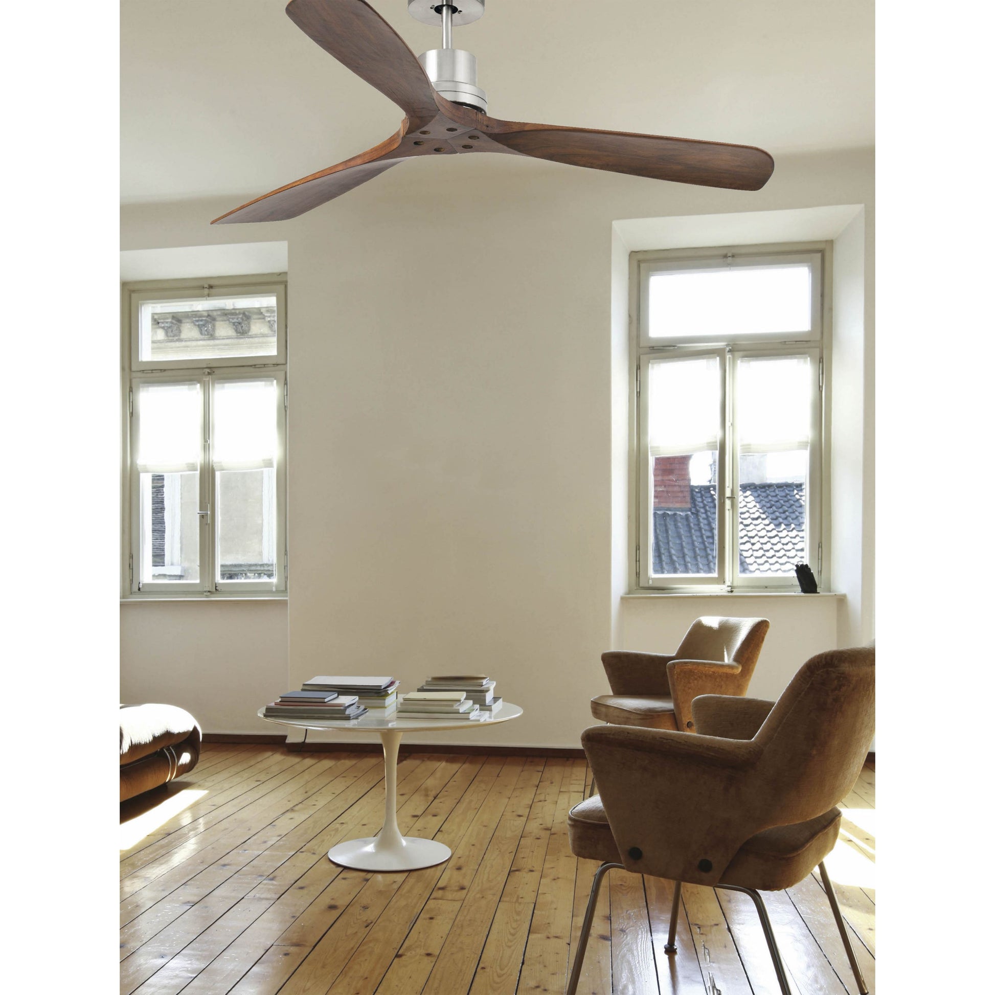 Faro Faro 33370 Noce Scuro Ventilatore a Soffitto Con Telecomando