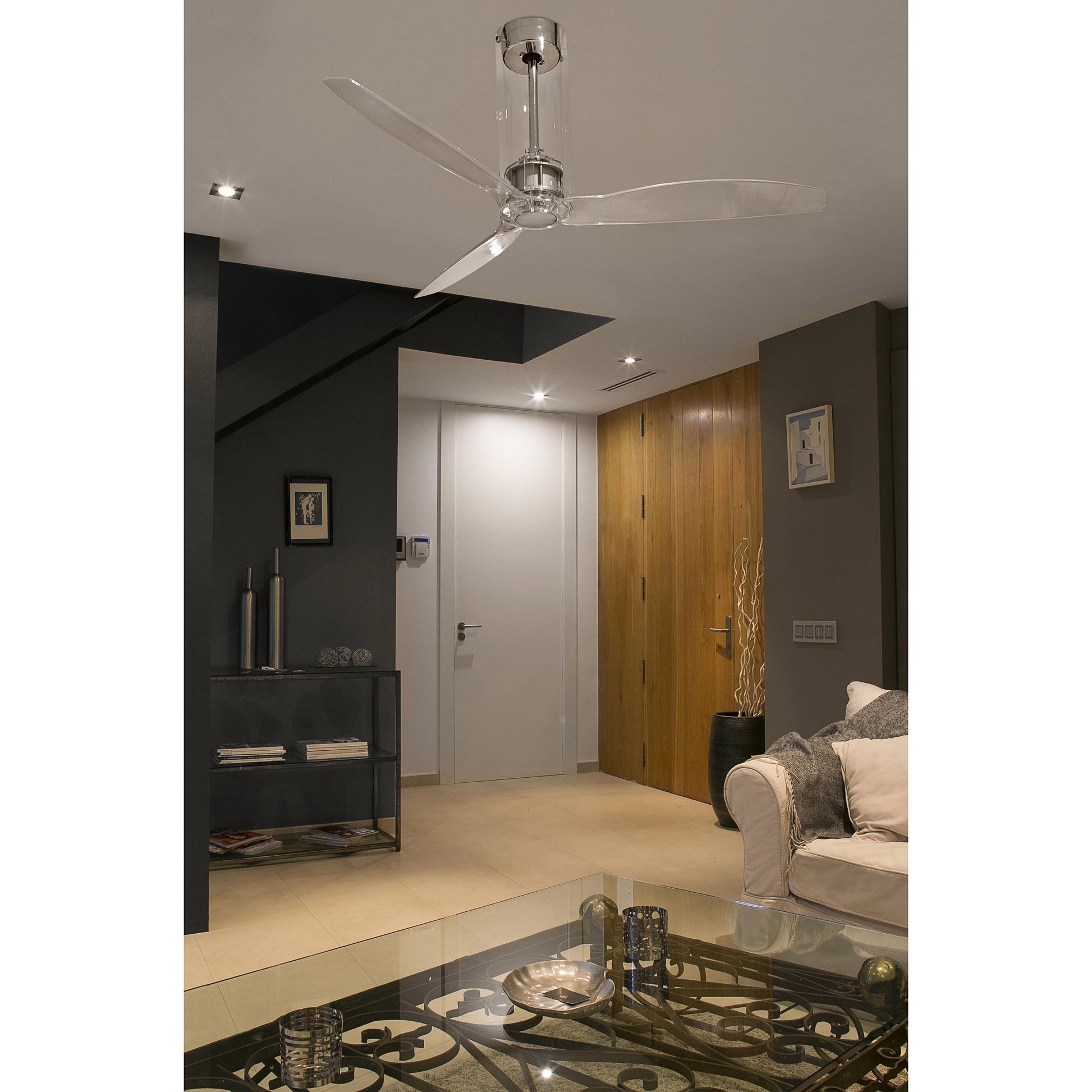 Faro Faro 33374 Trasparente Ventilatore Da Soffitto Trasparente Tube