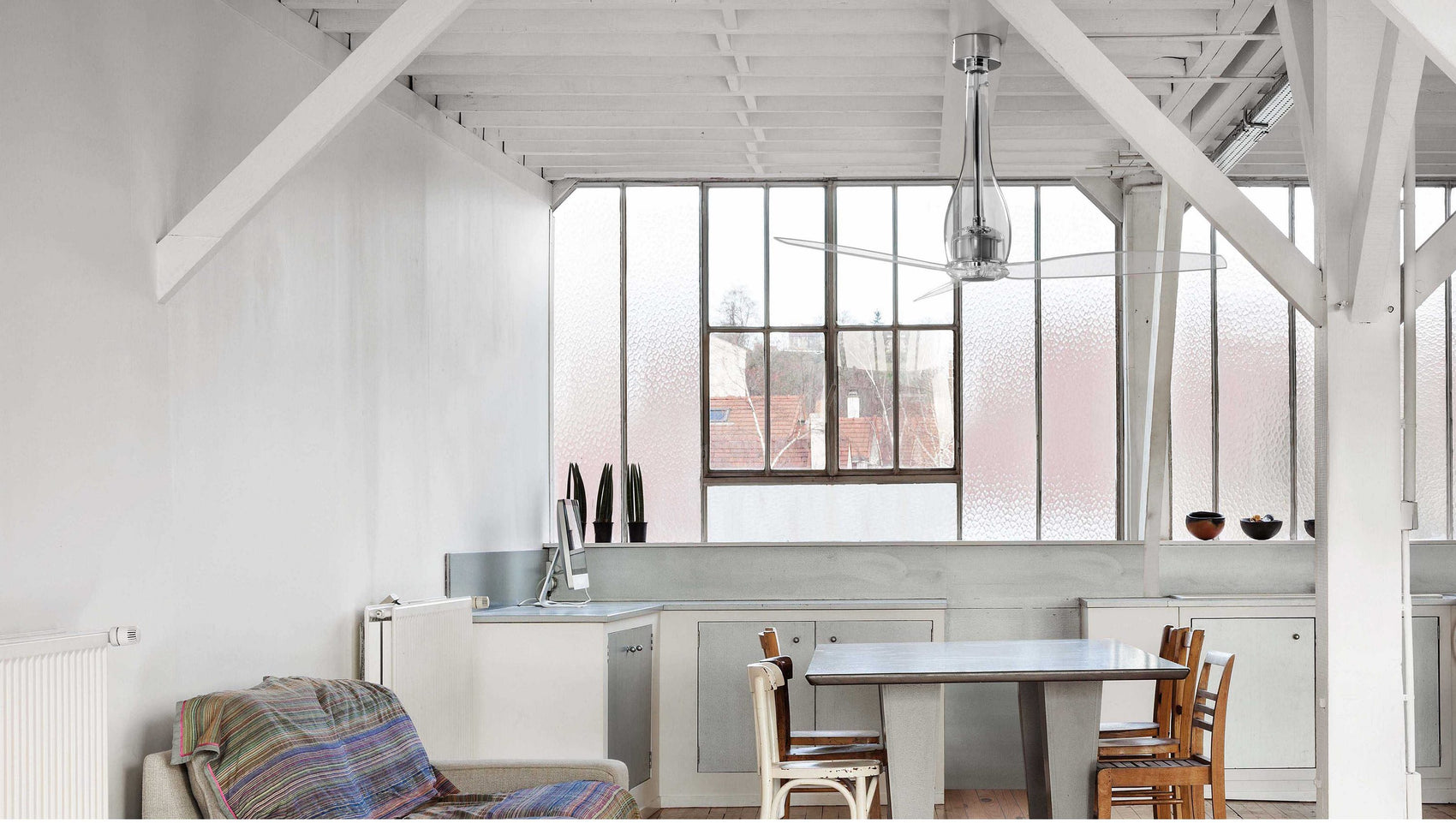 Ventilatore Da Soffitto Senza Luce Eterfan Mpcshop 33381