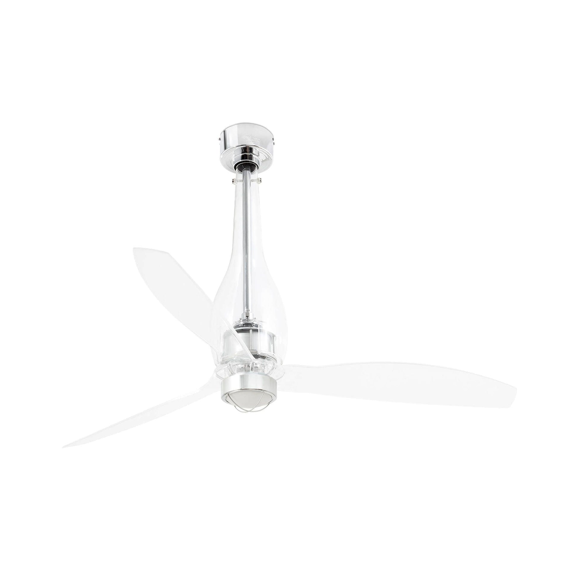 Ventilatore Eterfan M Led trasparente 3000K