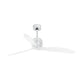 Ventilatore Senza Luce Deco Fan Cromo Faro33394d