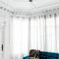 Ventilatore Senza Luce Deco Fan Cromo Faro33394d