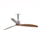 Faro Deco Fan Recess nero noce