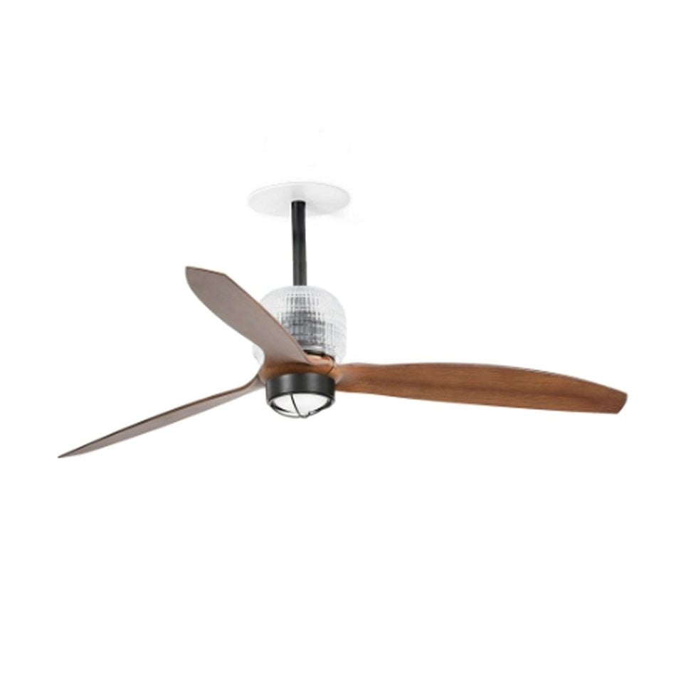 Ventilatore Deco Fan M nero noce Wall Control bianco TUYA