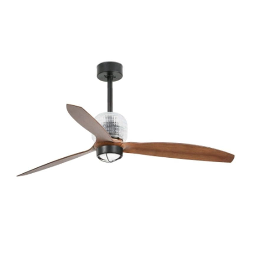 Ventilatore Deco Fan M nero noce 3000K 0 10V