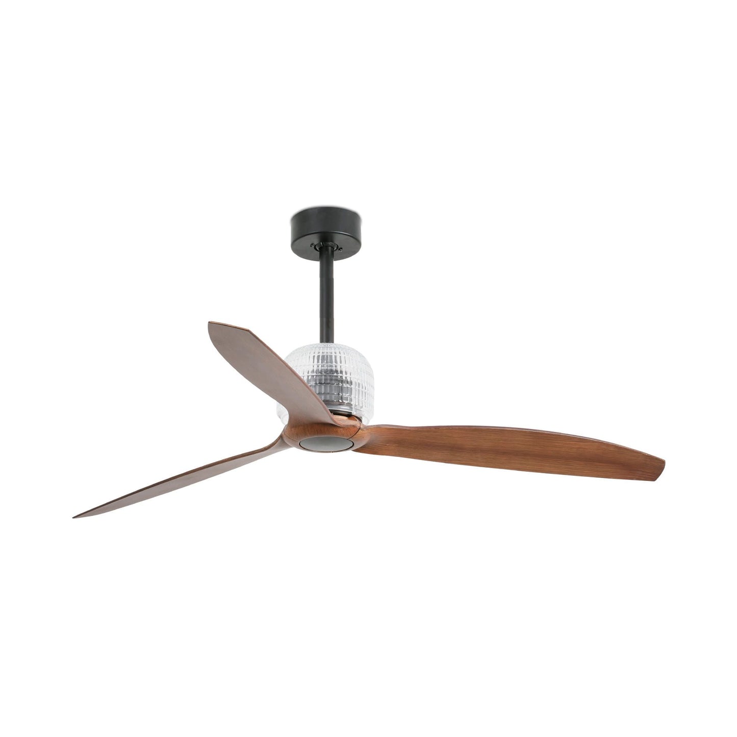 Ventilatore Deco Fan M nero noce TUYA