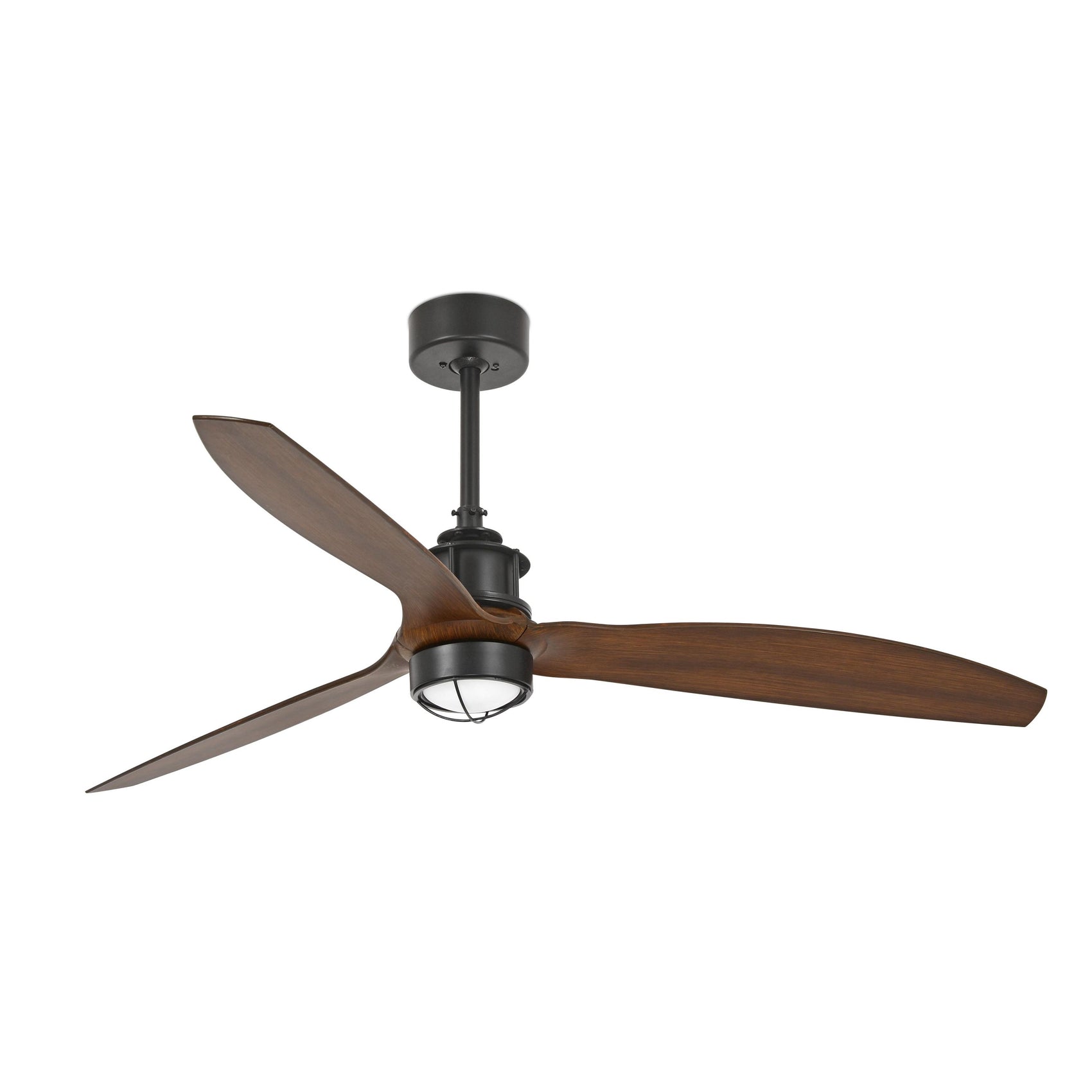 Ventilatore Just Fan M nero noce 3000K TUYA