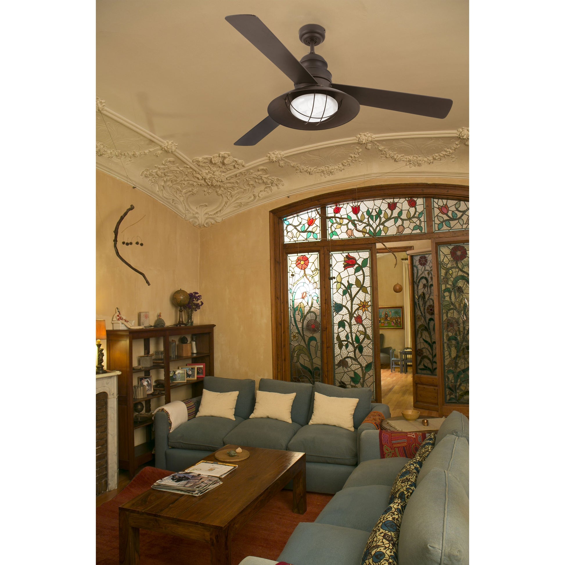 Faro Faro 33396 Marrone Scuro Ventilatore Spedizione Gratuita Winch