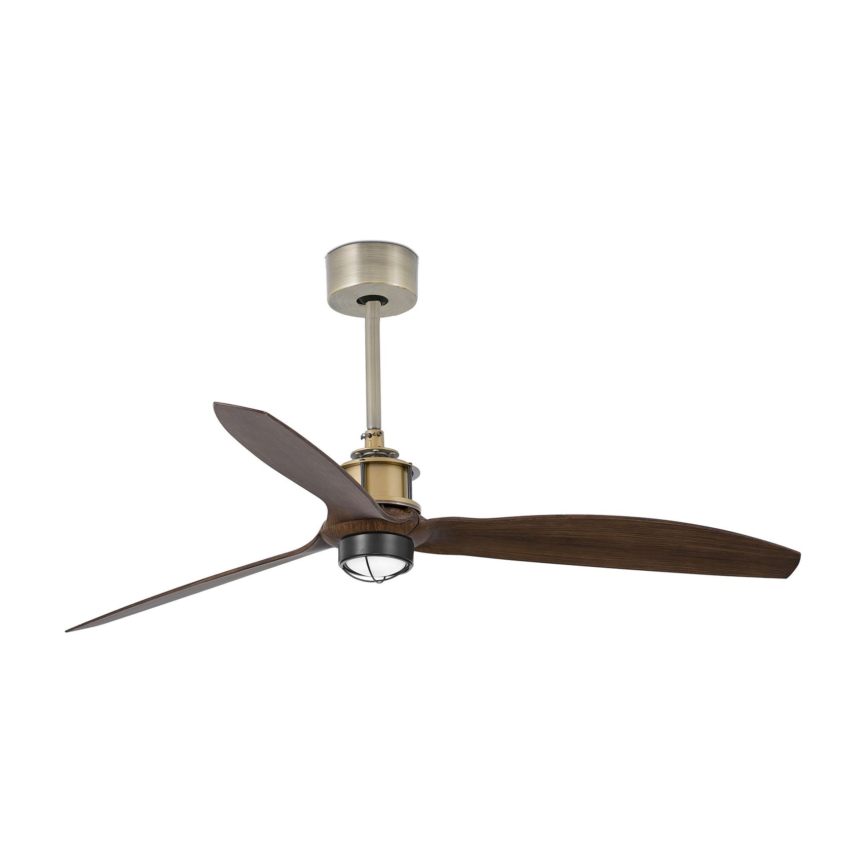 Ventilatore Just Fan M oro vecchio noce 3000K