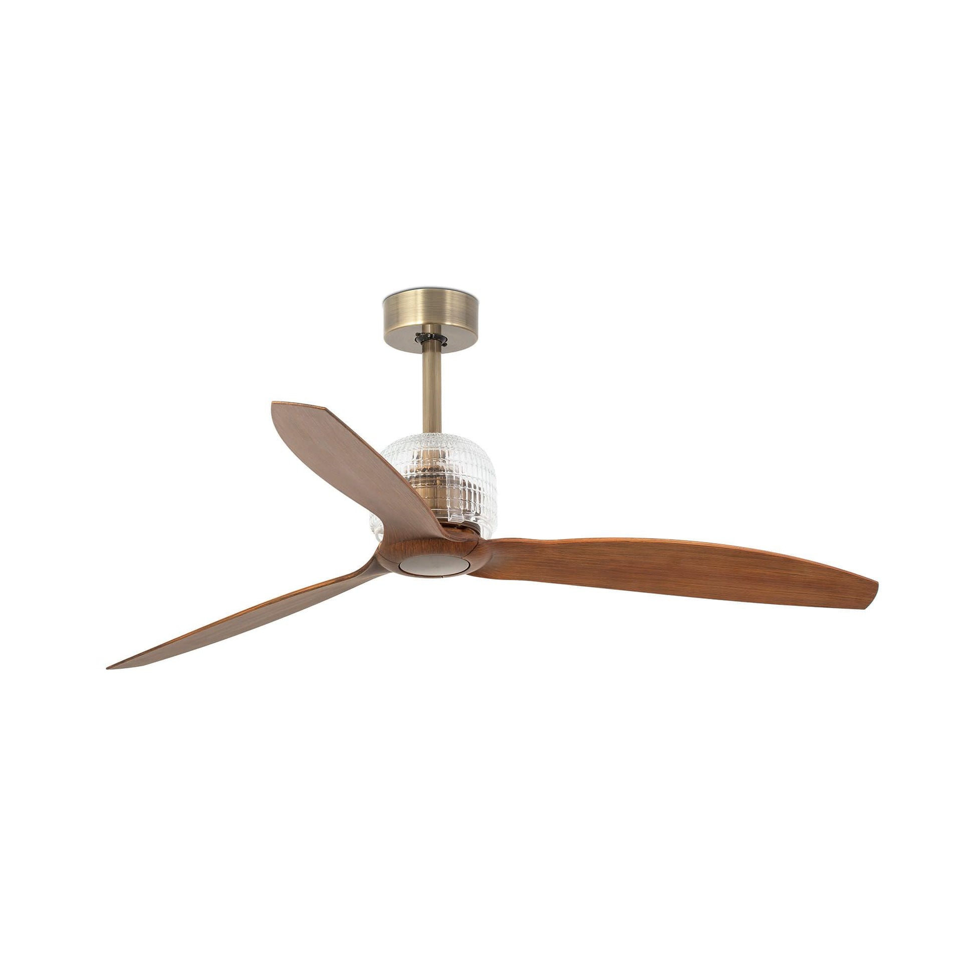 Ventilatore Senza Luce Deco Fan Ottone Faro33398d