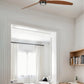 Ventilatore Deco Fan M oro vecchio noce 3000K