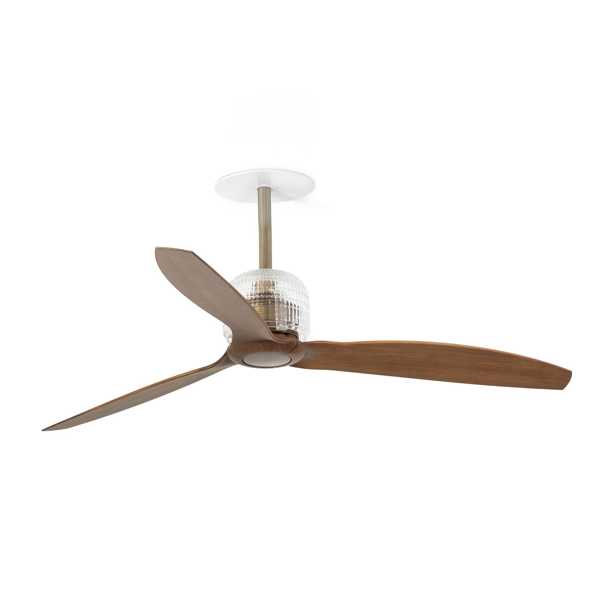 Ventilatore Deco Fan Recessed M oro vecchio noce