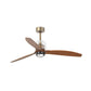Ventilatore Deco Fan M oro vecchio noe 3000K TUYA
