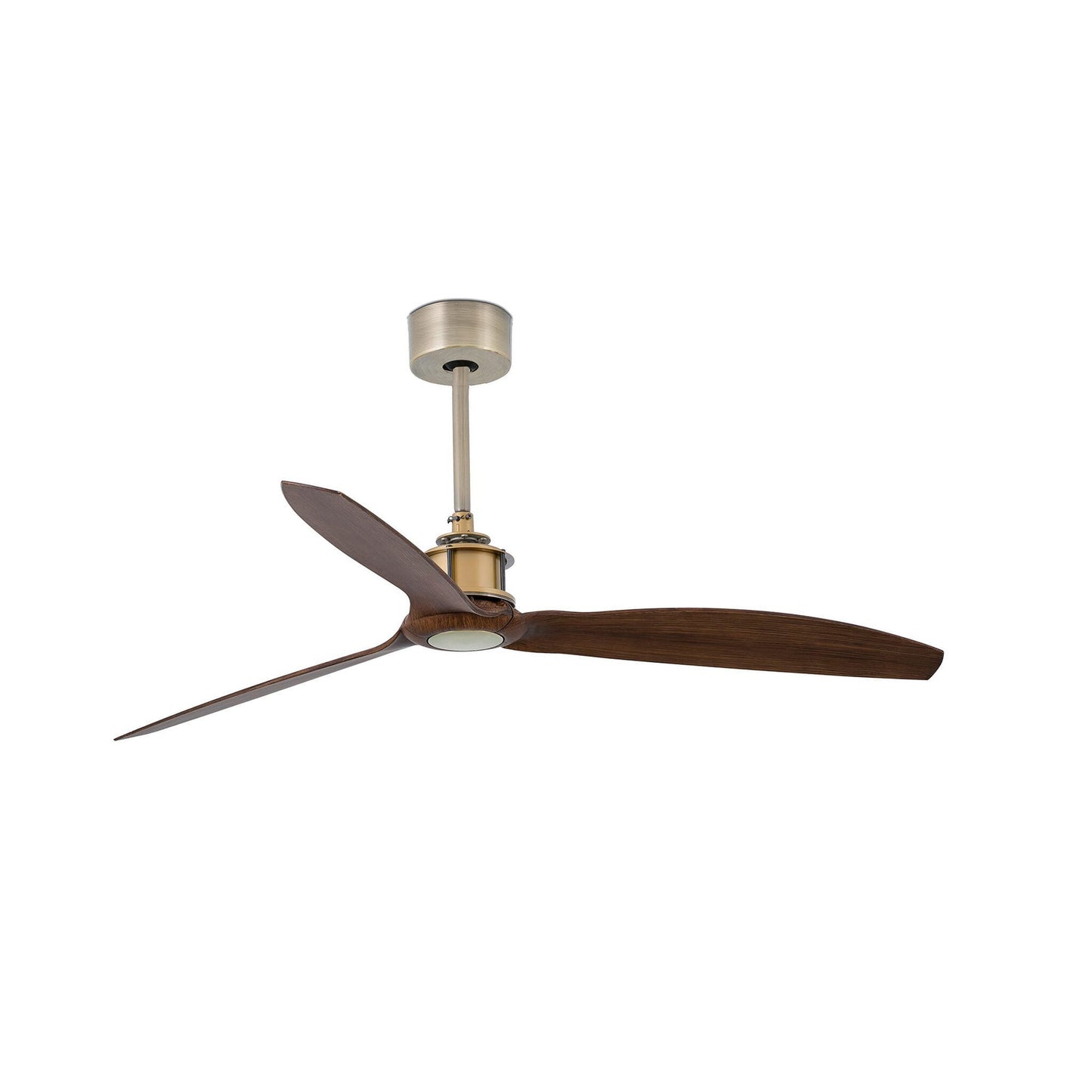 Ventilatore Just Fan M oro vecchio noce Wall control nero