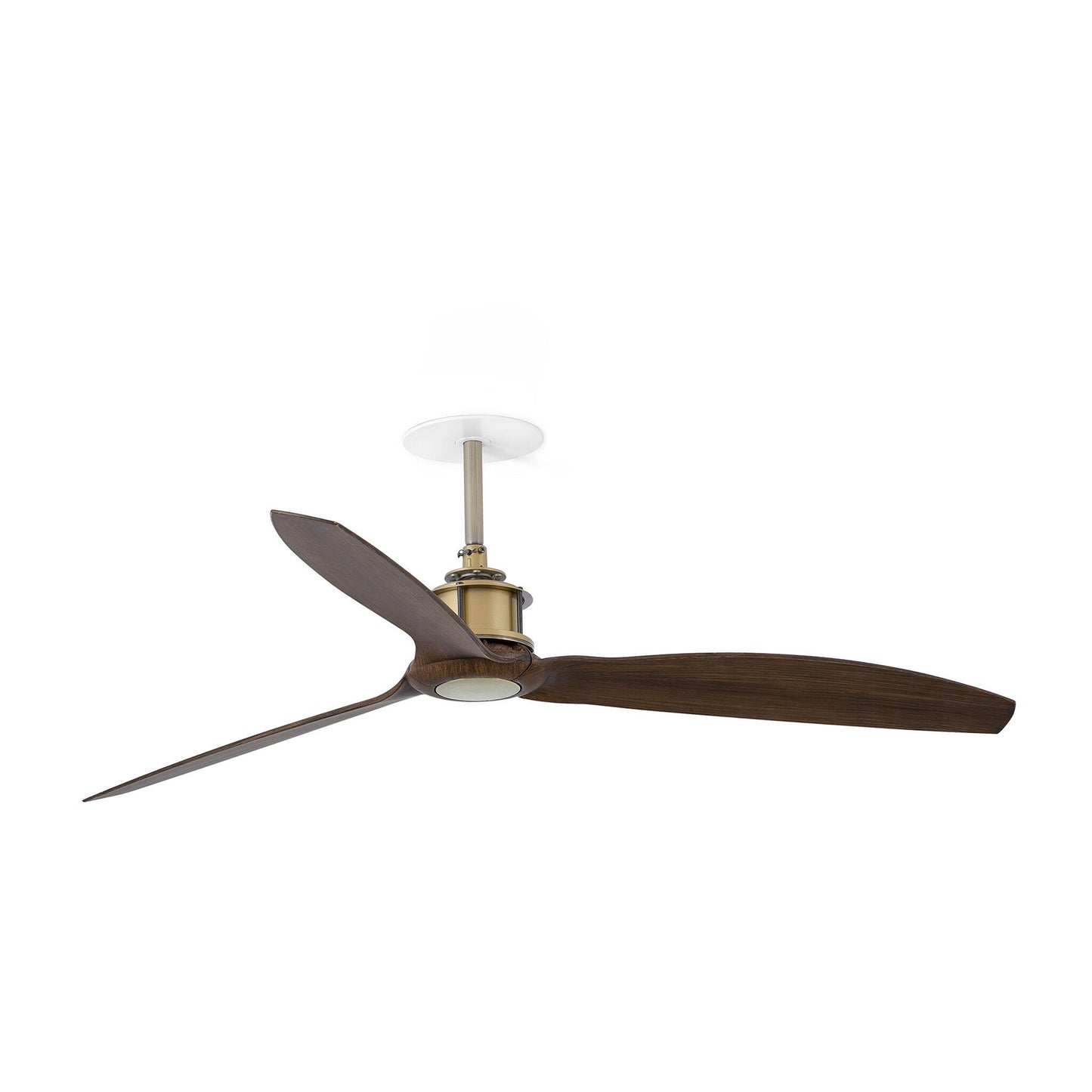 Ventilatore Just Fan recessed M oro vecchio noce TUYA