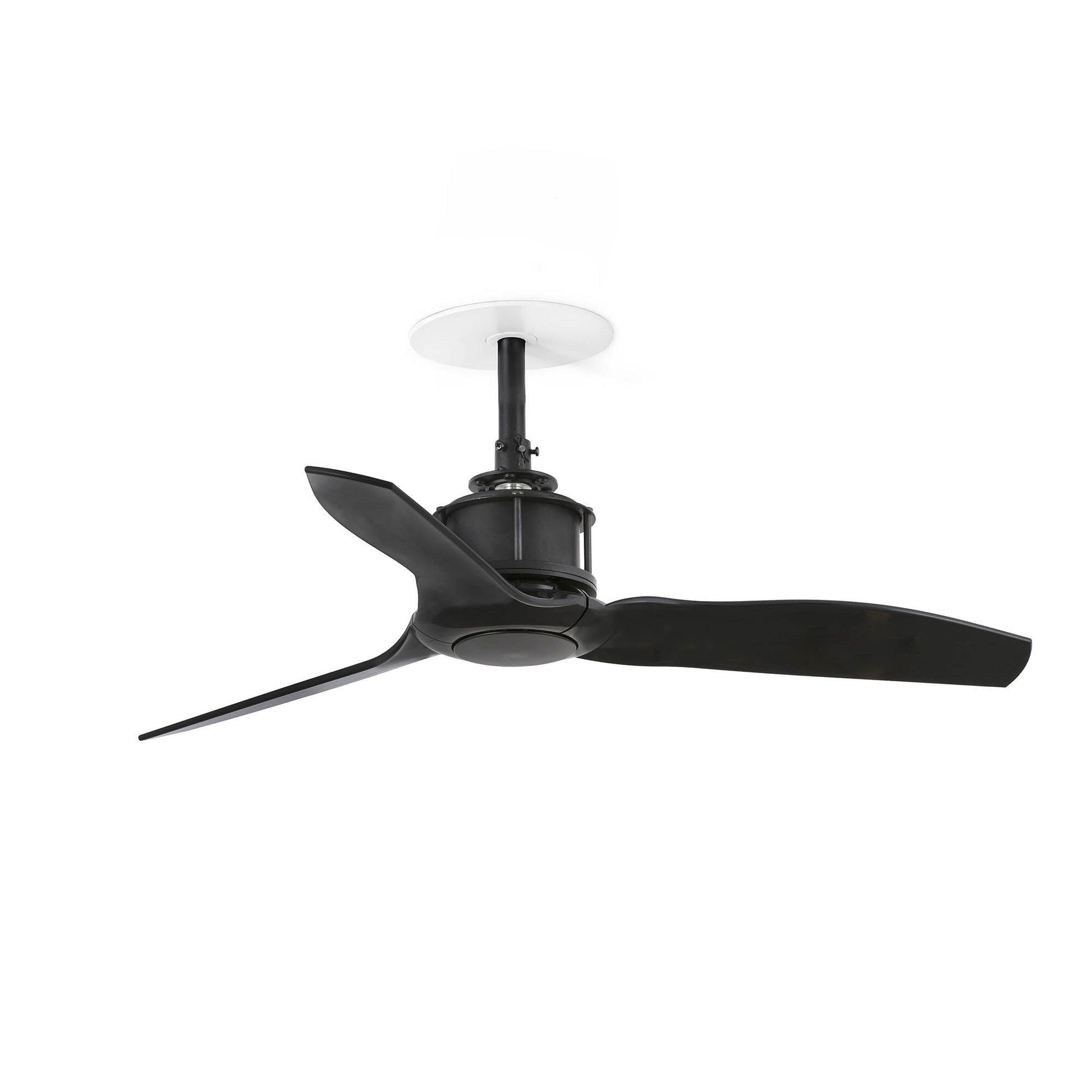 Ventilatore Just Fan S Recessed nero opaco