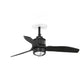 Ventilatore Just Fan S Recessed nero opaco 3000K