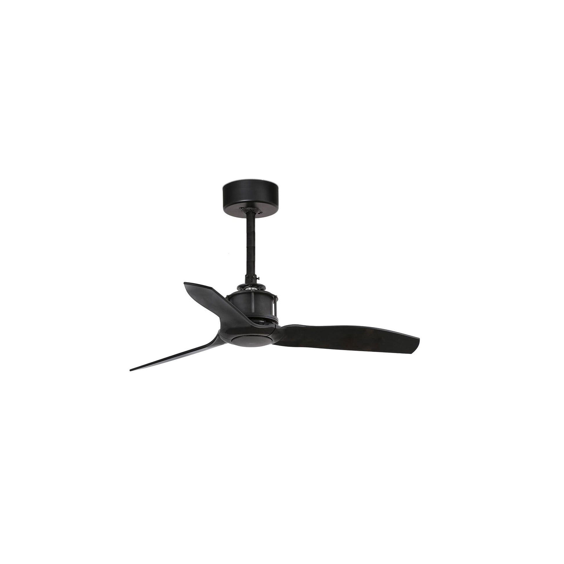 Ventilatore Just Fan S nero opaco Wall Control