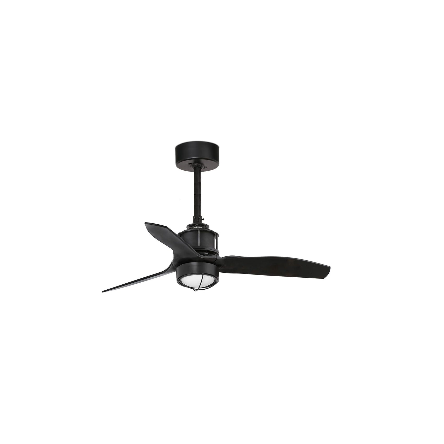 Ventilatore Just Fan S nero opaco 3000K TUYA