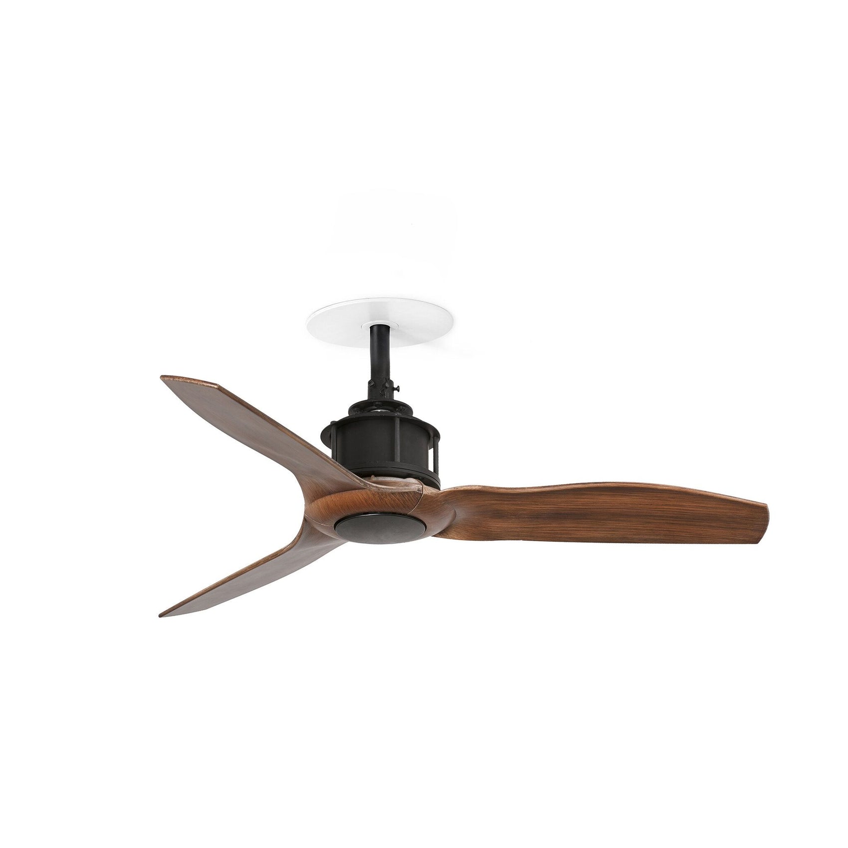 Ventilatore Just Fan S Recessed nero noce Wall Control