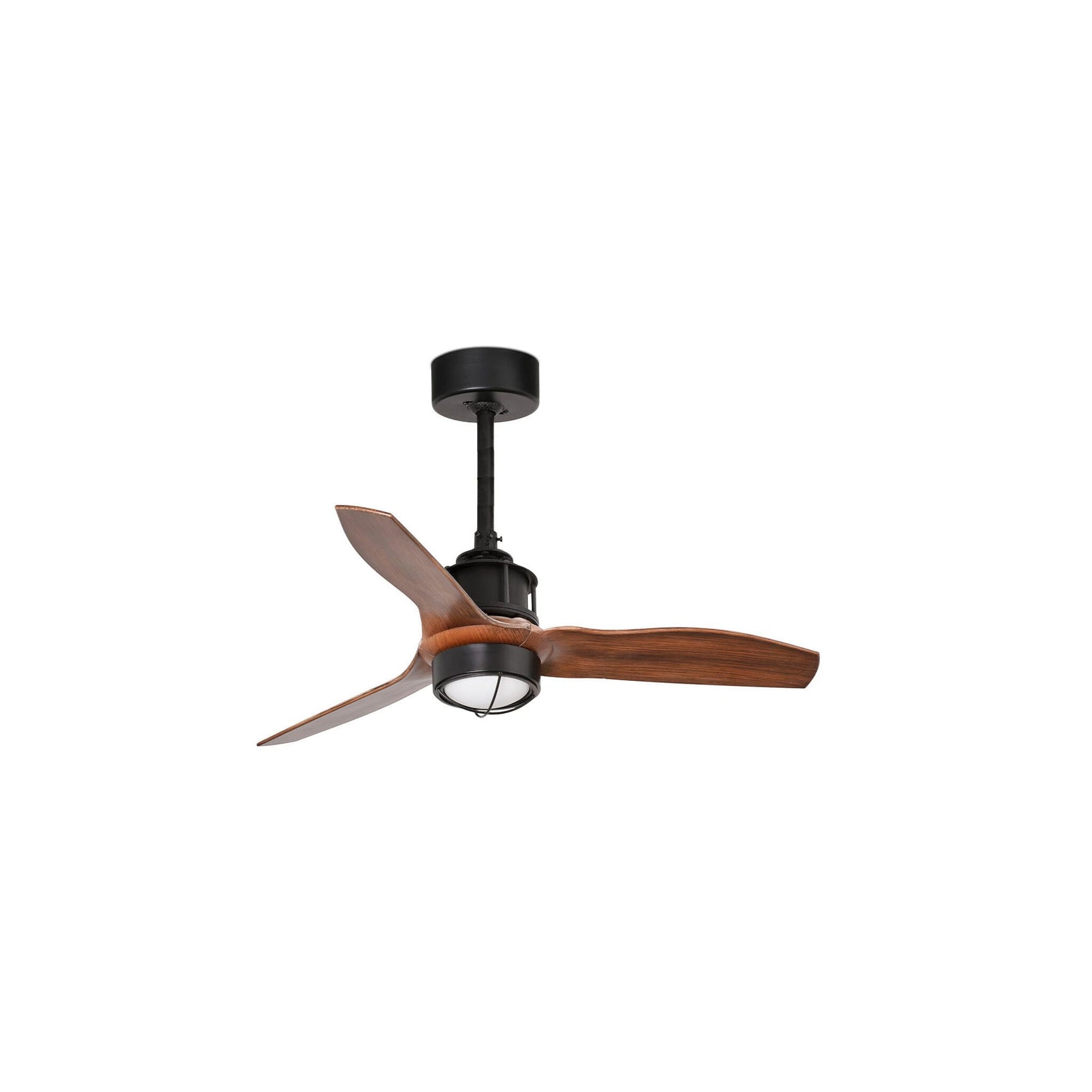 Ventilatore Just Fan S nero noce Wall control
