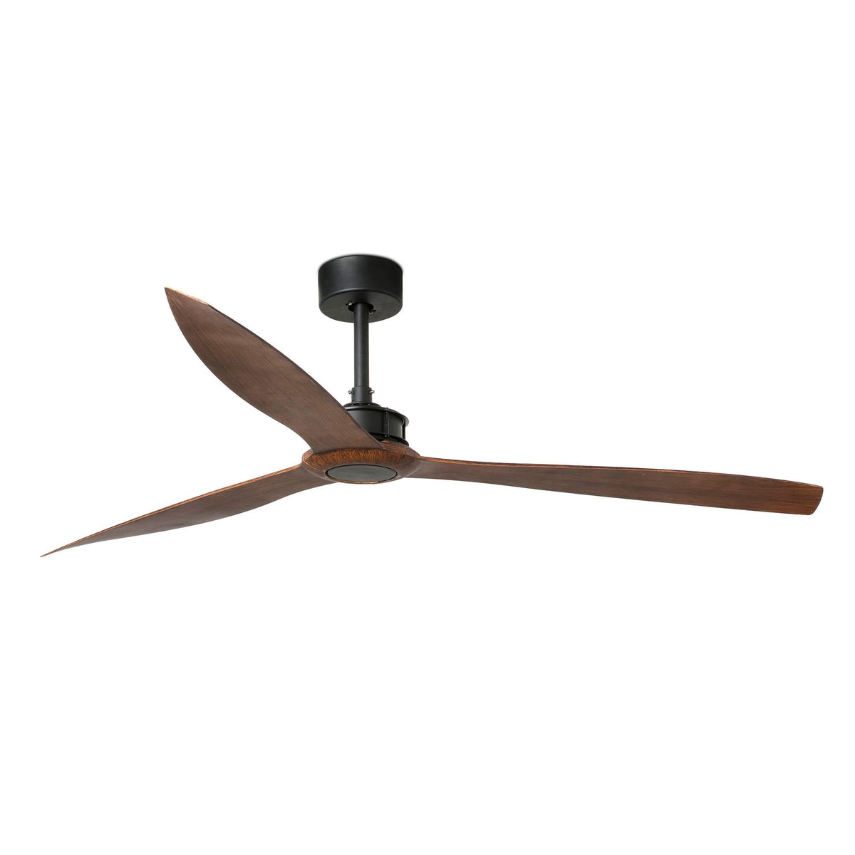 Ventilatore Just Fan XL nero opaco noce